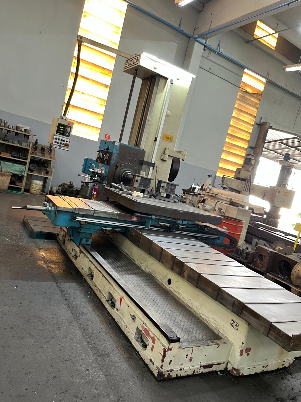 Mandrilhadora Zocca – Usinagem de grande porte