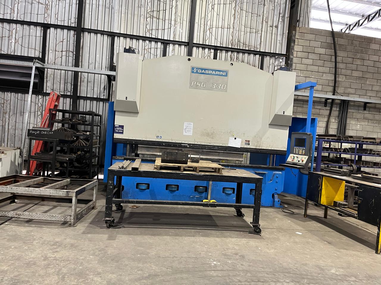 Prensa Dobradeira Gasparini – Controle CNC