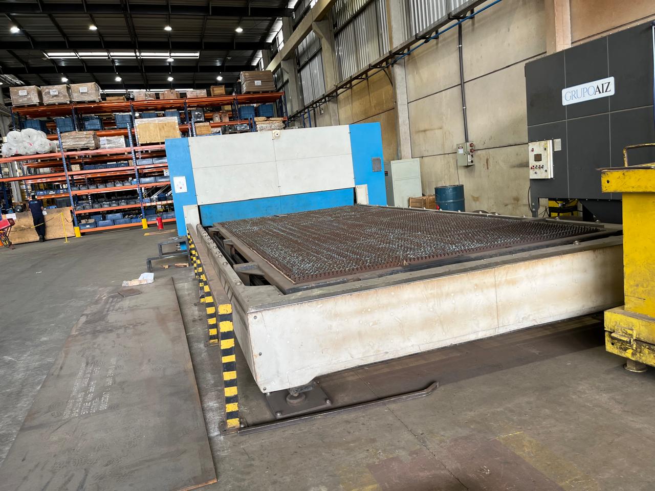 Máquina de Corte a Laser Gasparini – Processo industrial