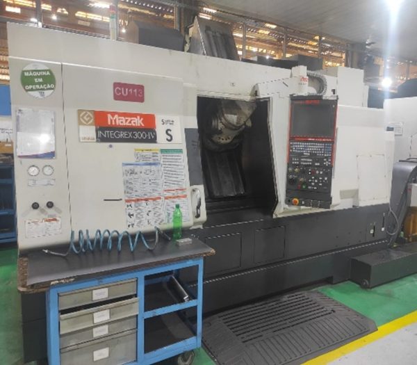 Centro de Torneamento Mazak - Integrex 300 IX